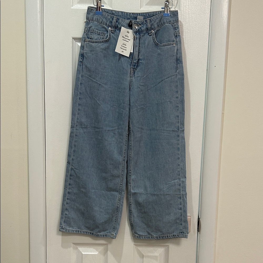 H&M Light Blue Flare Jeans